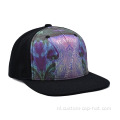 Mode sublimatie 5 paneel snapback hoed